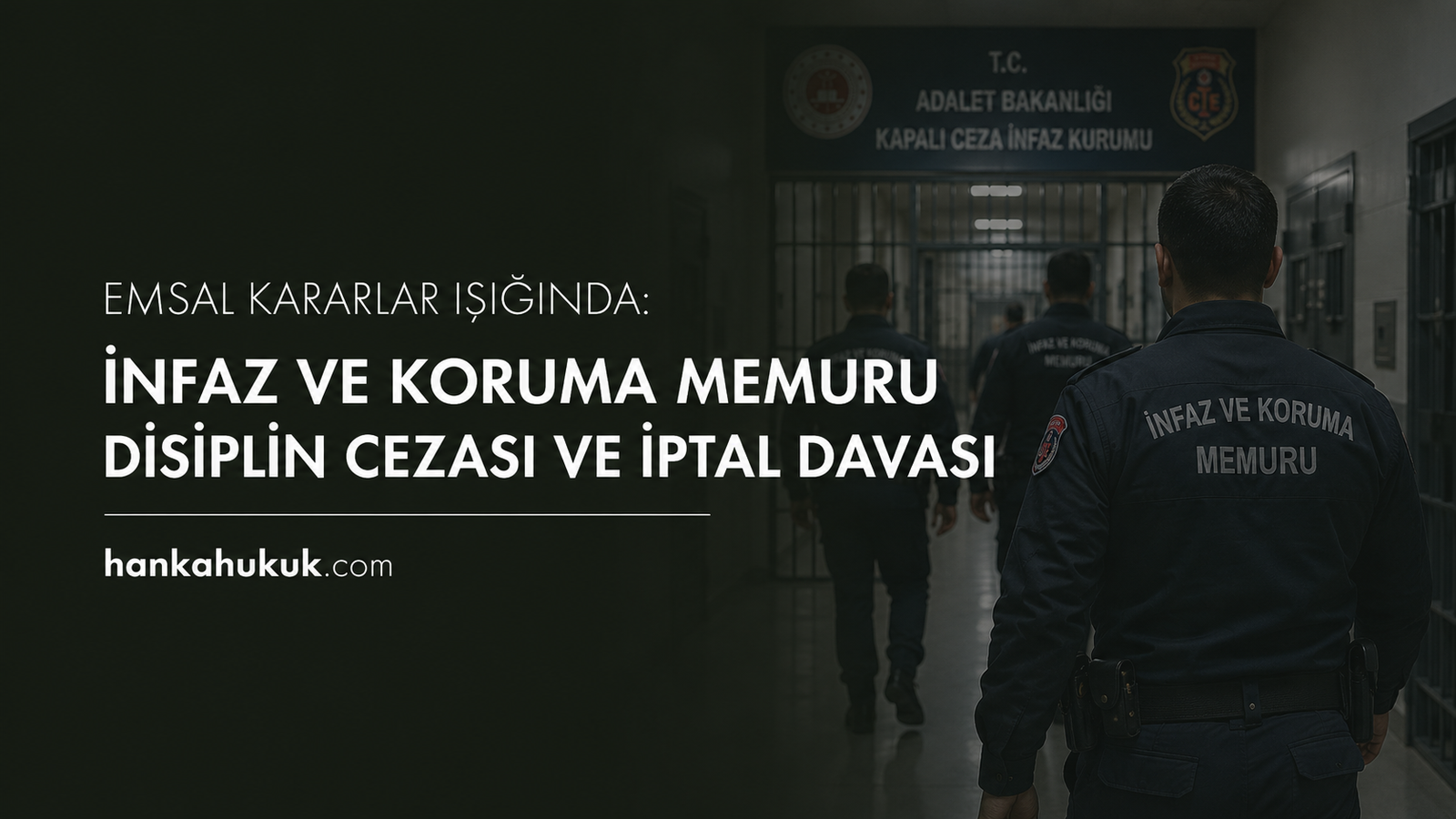 İnfaz ve koruma memuru disiplin cezası, savunma hakkı, soruşturma usulü, kınama, uyarma, aylıktan kesme ve emsal mahkeme kararları ışığında iptal davası süreci.
