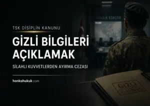 Gizli Bilgileri Açıklamak Nedeniyle Silahlı Kuvvetlerden Ayırma Cezası